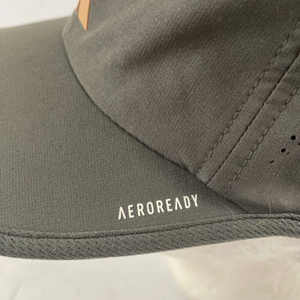 Adidas AeroReady Running Hat Cap Women’s Adjust Gray Pink Light Golf Athletic